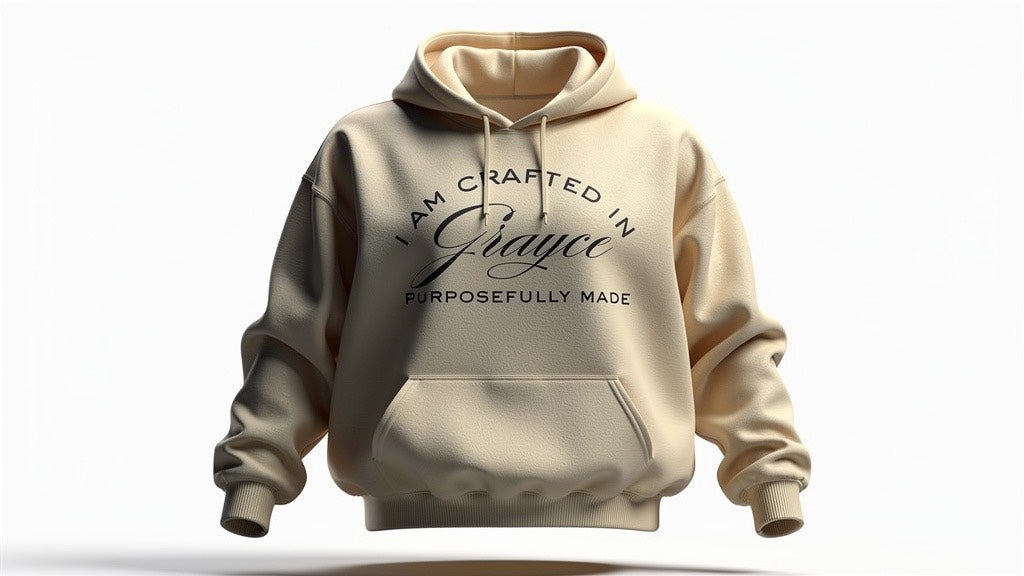 I Am Crafted in Grayce™ Unisex Hoodie