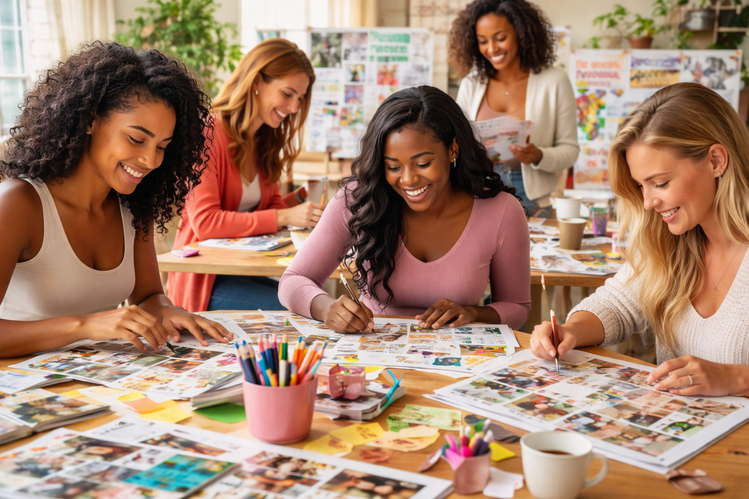 HERVision™: A Virtual Vision Board Party Experience