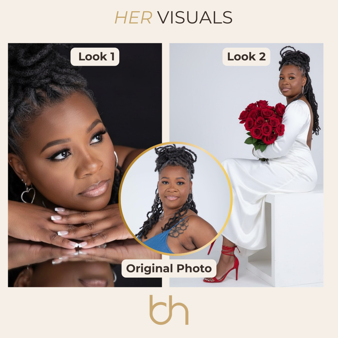 HER Visuals™ — Digital Clone Photoshoot